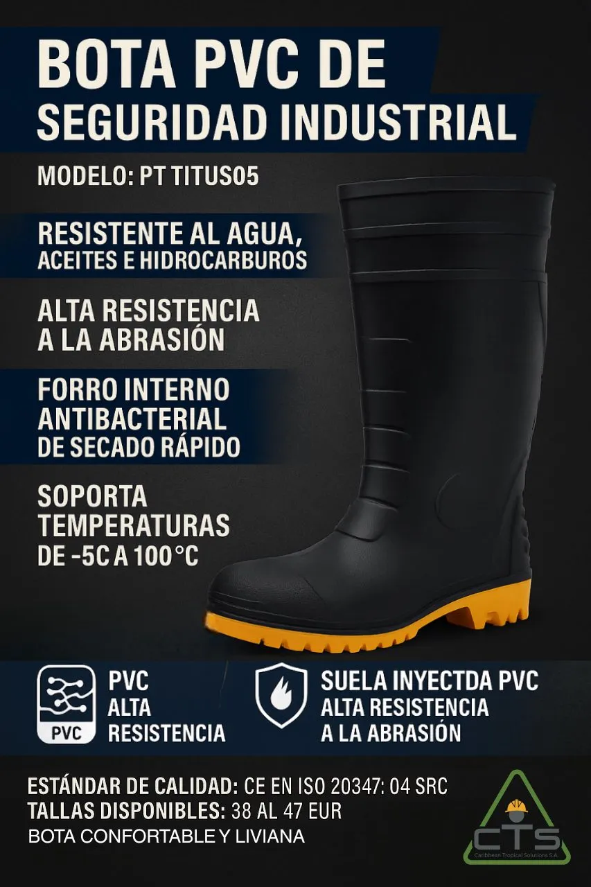 Bota de seguridad industrial reforzada Carpi