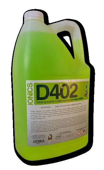Desengrasantes IONICS CA 1981, D402, Flash Cleaner, Power Degreaser, IonicSol y Sanitizing - imagen 2