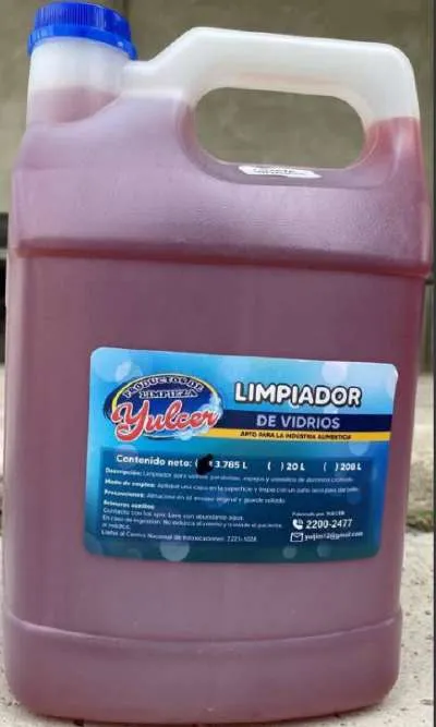Productos Yulcer - suavizante para ropa, jabón de manos, abrillantador de superficies, limpiador de vidrios y desinfectante multiuso - imagen 4