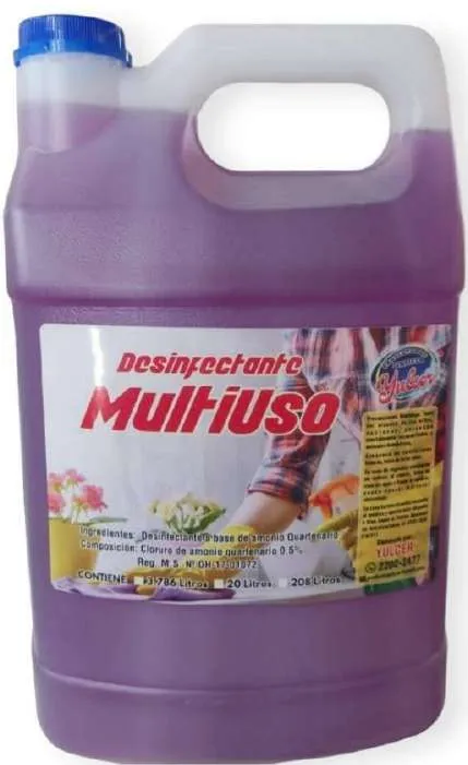 Productos Yulcer - suavizante para ropa, jabón de manos, abrillantador de superficies, limpiador de vidrios y desinfectante multiuso - imagen 6