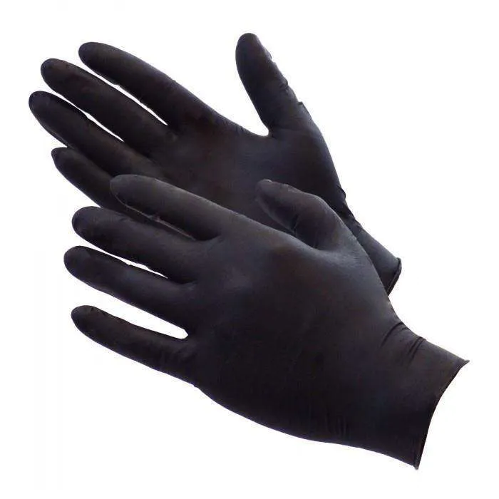 Guantes descartables de nitrilo libre de polvo - imagen 1